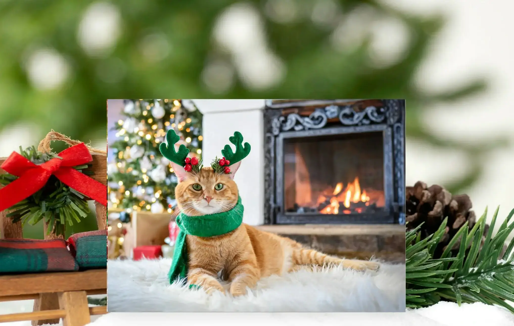 Black Cat Christmas Sweater