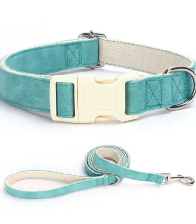 Dog Collar Harness And Leash Set (6)